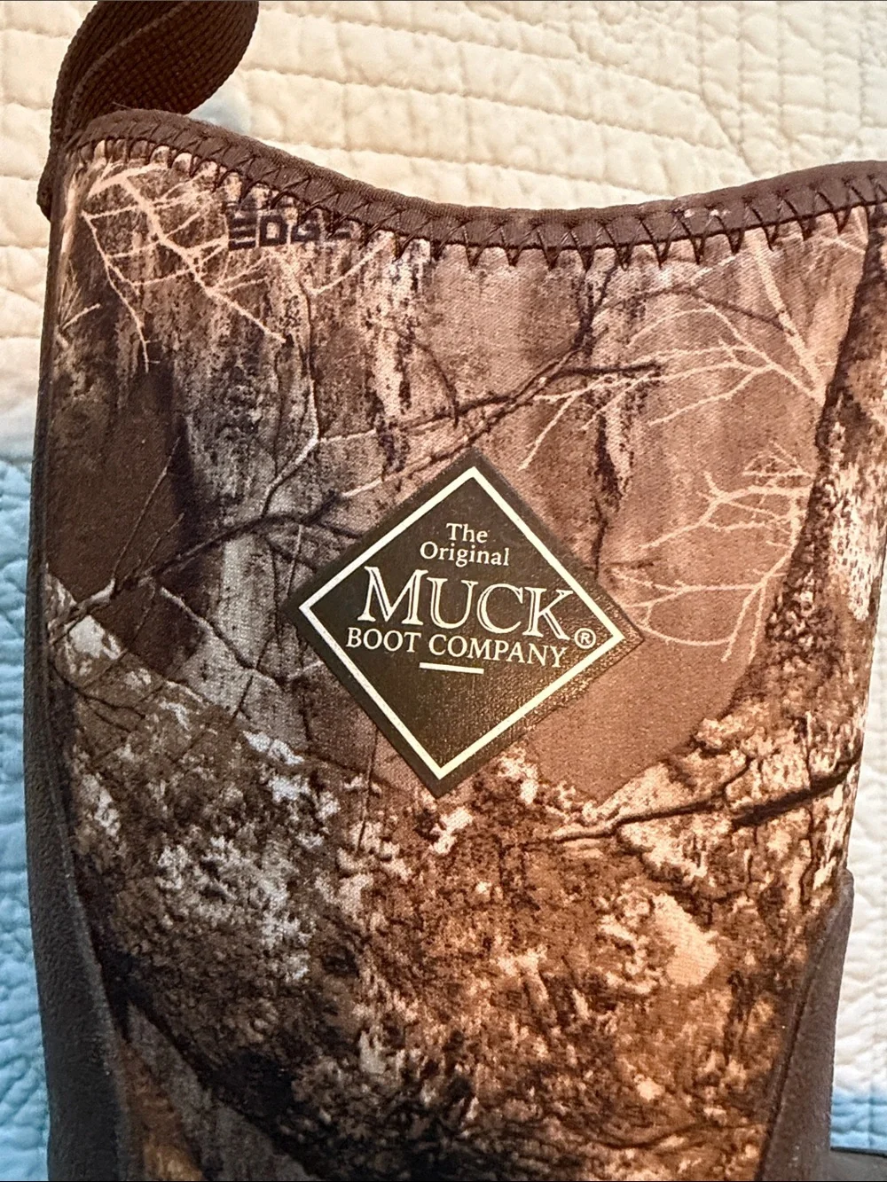The Original Muck Boot Company Kids' Brown Camo Rain & Snow Boots